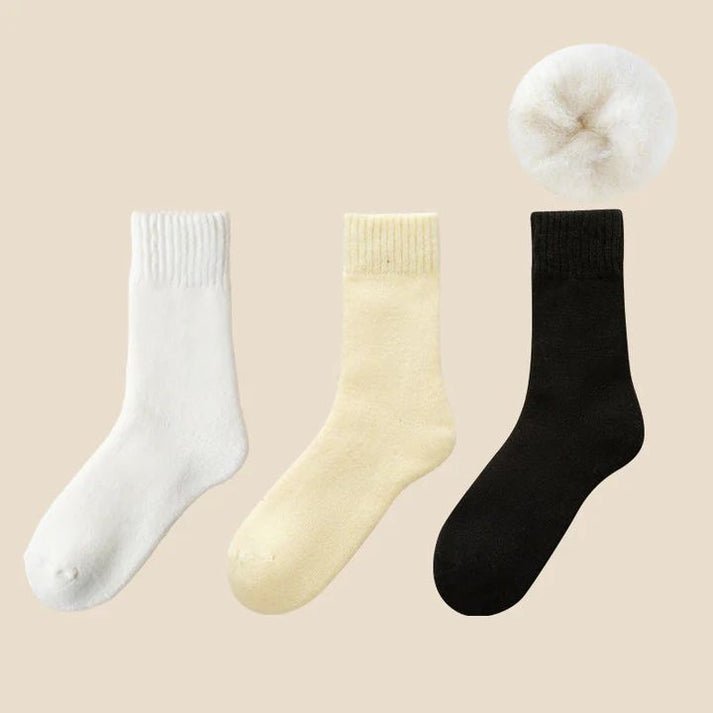 ThermoSocks - Luxuriöse thermo-winterstrümpfe für ultimativen komfort [3 Paare]