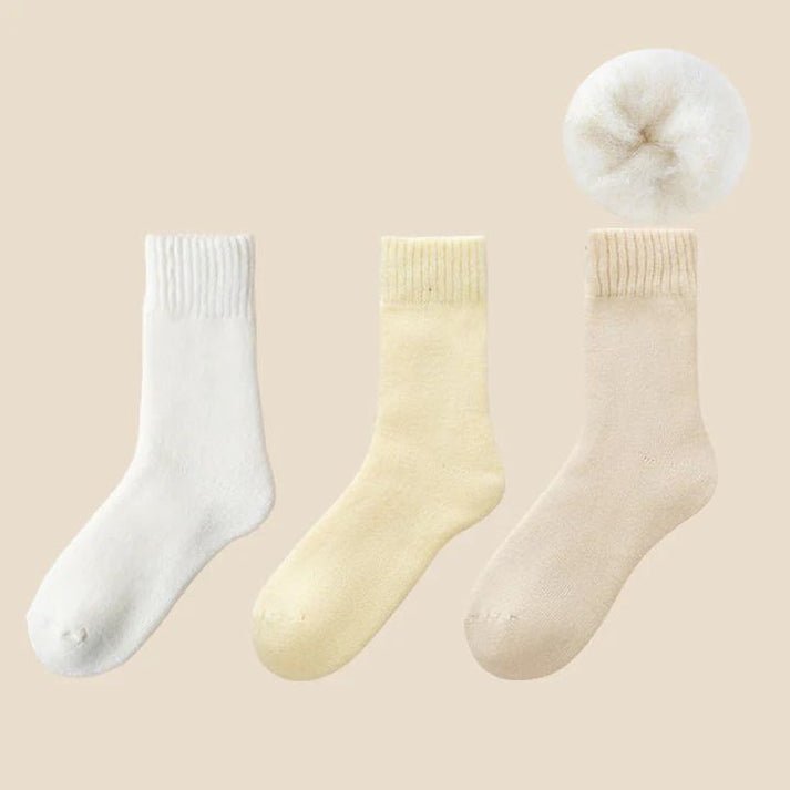ThermoSocks - Luxuriöse thermo-winterstrümpfe für ultimativen komfort [3 Paare]