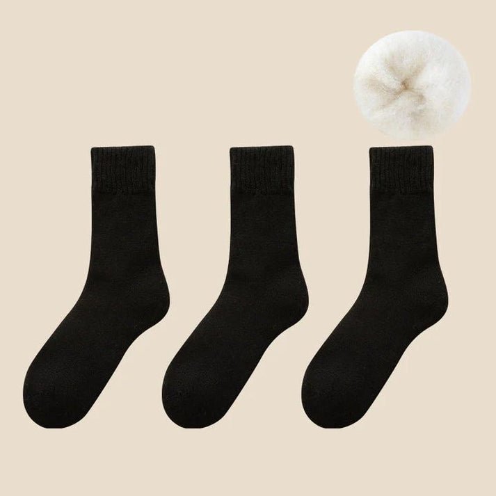 ThermoSocks - Luxuriöse thermo-winterstrümpfe für ultimativen komfort [3 Paare]