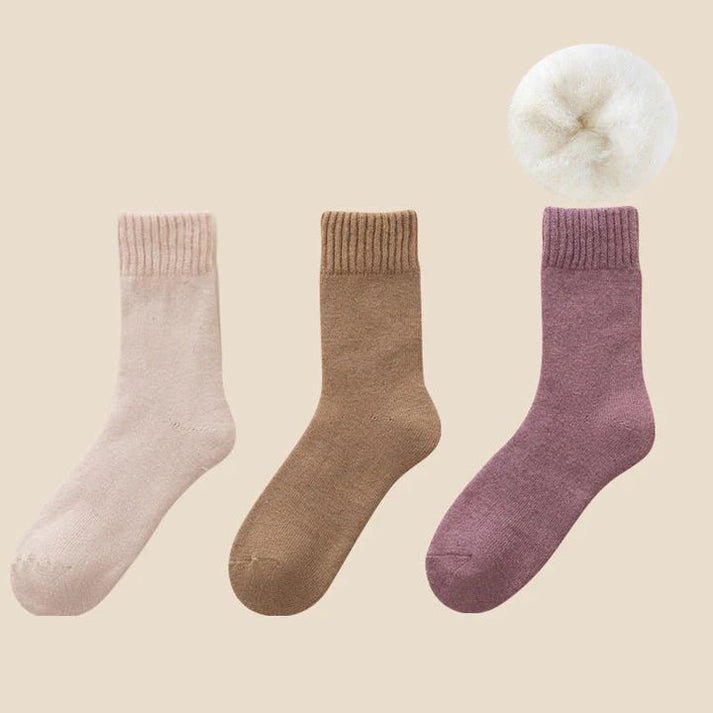 ThermoSocks - Luxuriöse thermo-winterstrümpfe für ultimativen komfort [3 Paare]