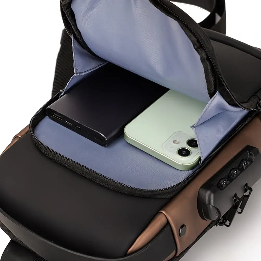 Fashion™ - Crossbody-Tasche mit USB-Ladefunktion