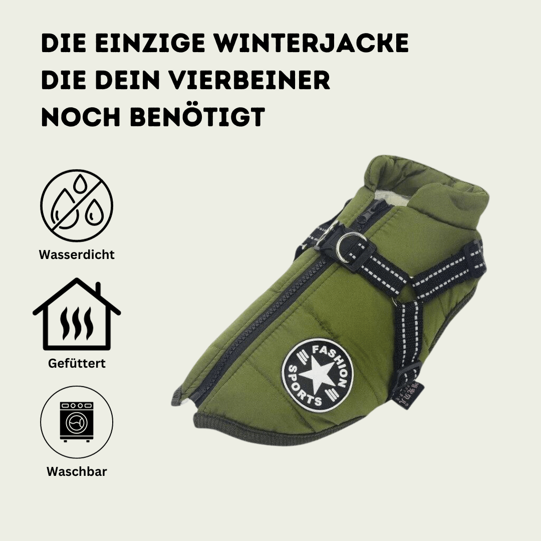 Gemütliche Winterjacke für Hunde™ - Maximale Wärme und Komfort für deinen Hund