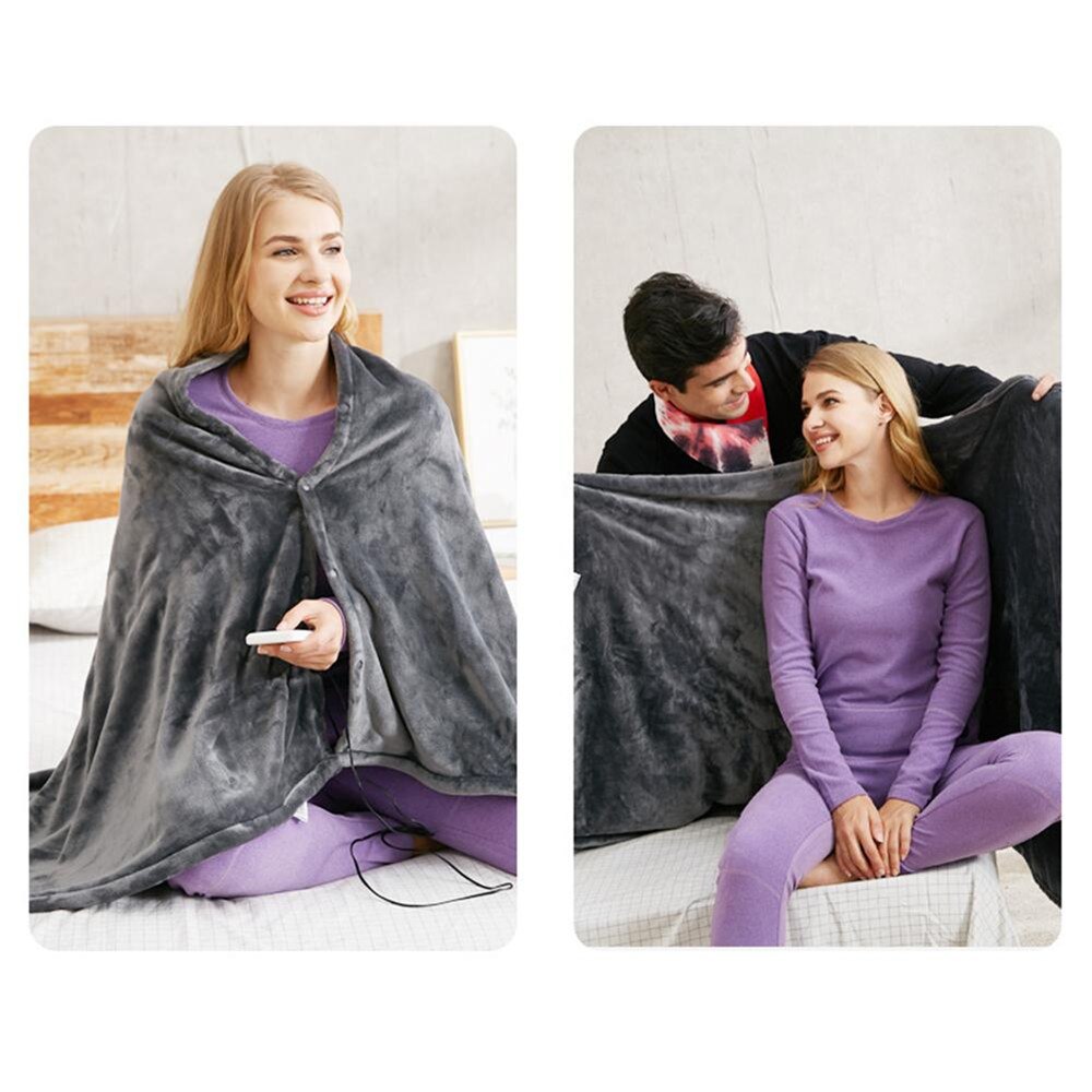 Electric Hug™ - Elektrische Fleecedecke mit integrierter Heizung