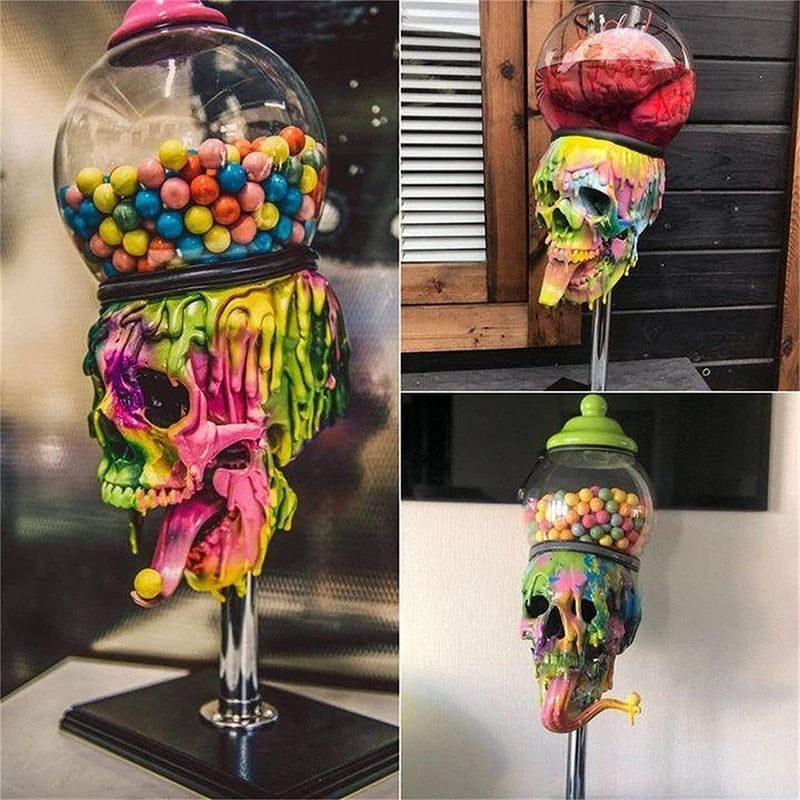 Skull Bubblegum Holder™ -  Die Halloween-Dekoration von 2023!