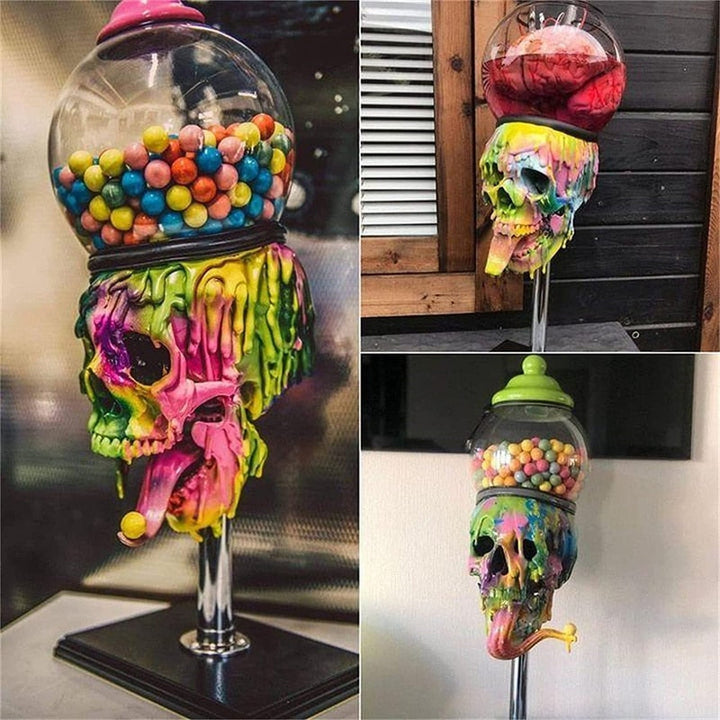 Skull Bubblegum Holder™ -  Die Halloween-Dekoration von 2023!