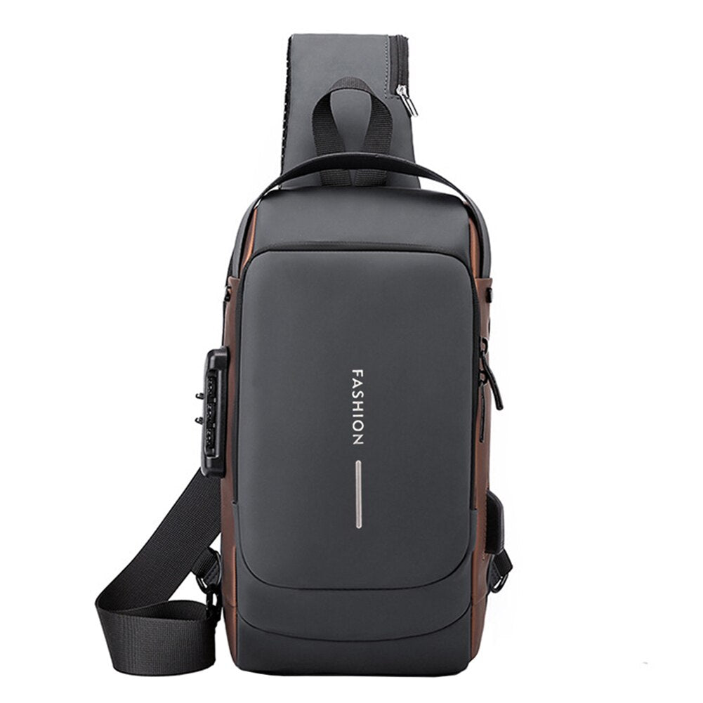 Fashion™ - Crossbody-Tasche mit USB-Ladefunktion