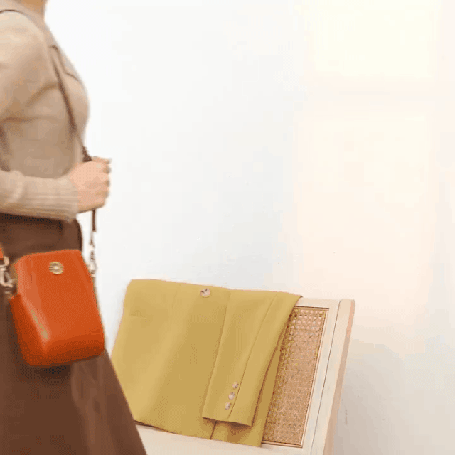 City Chic™ - Stylische Mini Crossbody Tasche aus Leder