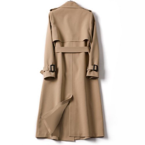 DELILAH - Stilvoller und langer Trenchcoat mit Gürtel