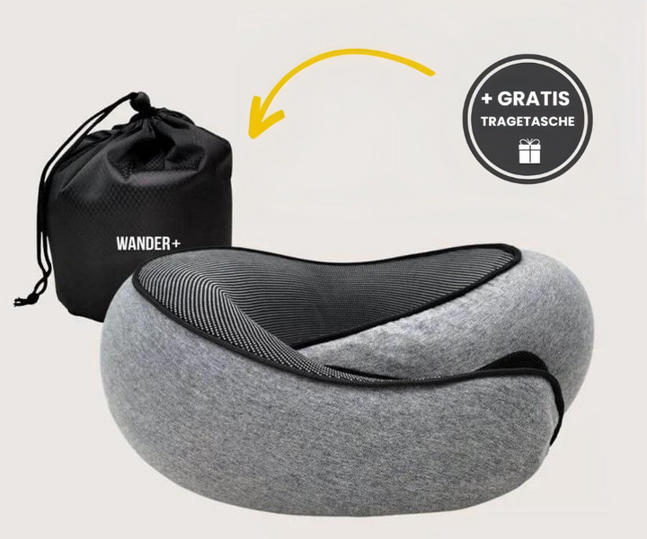 Bequemes Kissen™ - Reisekopfkissen für perfekten Schlaf ohne Nackenschmerzen